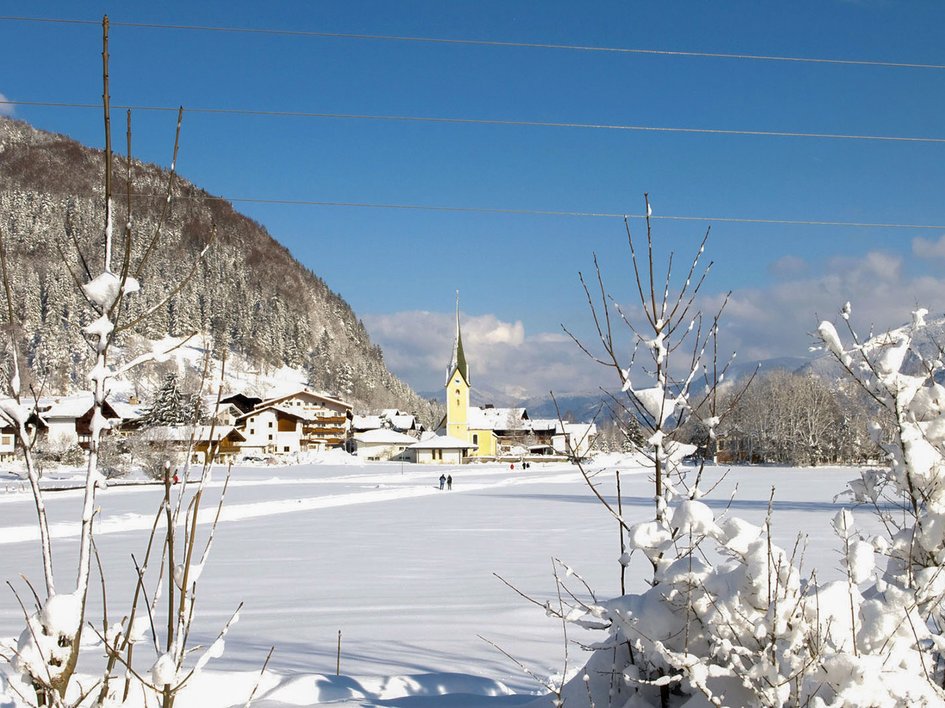 Winter in Walchsee in Tirol